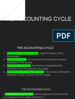 Chapter V The Accounting Cycle
