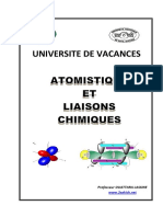 Cours Atomistique - Licence 1 - Sciences Physiques