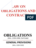 Law On Obligations and Contracts