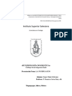 Trabajo Final. La Justificación