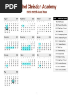 2022 2023 Traditional School Academic Calendar | PDF | Academic Term |  Schools