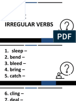 Learn Irregular Verbs and Grammar Tenses