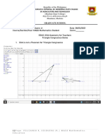 EDUC 231A Triangle Congruence Demo - FELIZARDO R. SESDUERO JR.