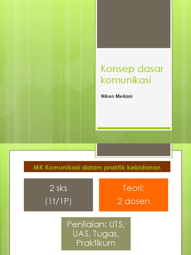 Konsep Dasar Komunikasi Pdf