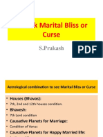 Marital Bliss or Curse Presentation by S.prakASH