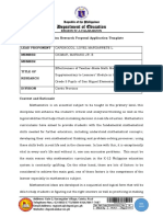 BERF Action Research Proposal Application Template