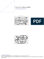 50W Mono Low Voltage Amplifier Technical Mriganka