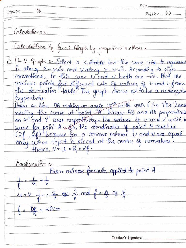 Physics Practical Record Part 2 PDF