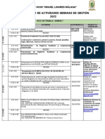 Ruta Trabajo 7º y 8º Semanas de Gestión 2022