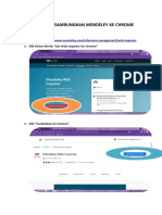 CARA SAMBUNGKAN MENDELEY KE CHROME