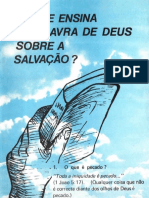 Folheto evangelistico sobre a salvação 