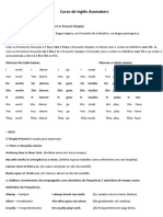 Curso de Inglês Acemakers - Presente do Indicativo