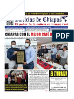 Periódico Noticias de Chiapas, Edición Virtual Miércoles 25 de Enero de 2023
