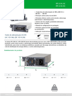 Datasheet Fonte IPS G16 AC e DC