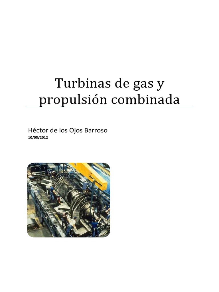 Propulsión COGAG en Turbinas de Gas | PDF | Motor a reacción | Máquina ...