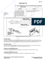 06-fc1119 Engine Coolant Temperature - Data Valid But Above Normal Operating Range - Moderately Severe Level