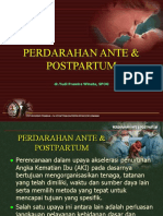 Pengelolaan Perdarahan Ante Postpartum