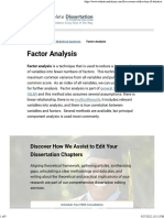 Factor Analysis - Statistics Solutions