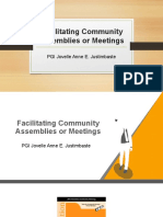 W2 Facilitating Community Assemblies or Meetings