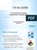 Chemistry Ozone Desinfection in Water