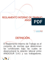 Reglamento Interno de Trabajo