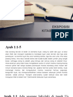 Eksposisi Kitab Ayub 1