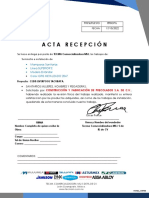 ACTA RECEPCIÓN-Mamparas CEDIS LIV. TACUBAYA-Precolados