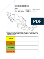 Regiones de Mexico