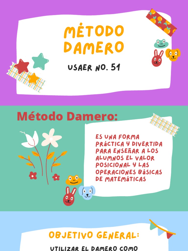 Método Damero para Enseñanza Matemática | PDF