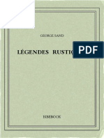 Sand George - Legendes Rustiques