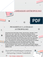 Landasan Antropologi