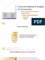 Slides - Financial Statement Analysis - Major Financial Statements