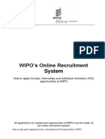 User Guide Online Recruitment