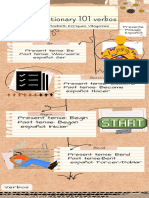 Infografía de Proceso Proyecto Collage Papel Marrón