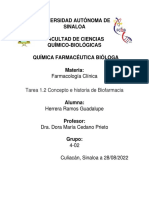 Guadalupe Herrera Ramos - Tarea 1.2 Concepto e Historia de Biofarmacia