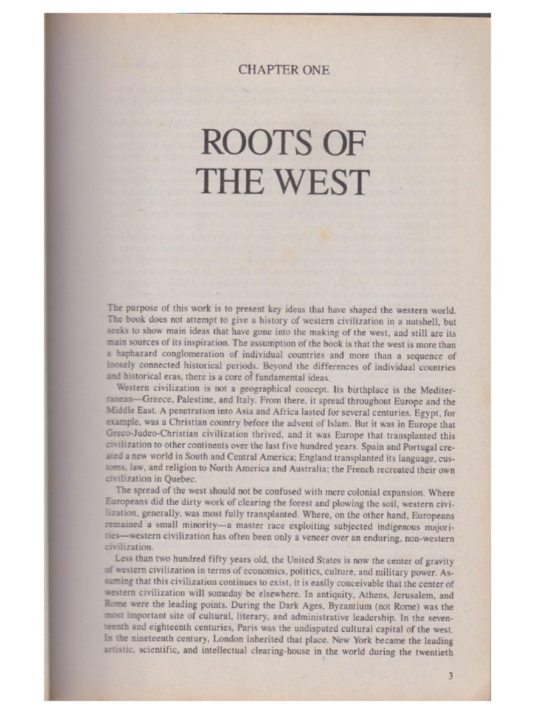 Roots of The West | PDF