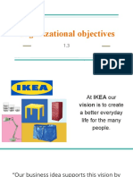 1.3 Organizational Objectives