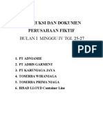 Instruksi Dan Dokumen Perusahaan Fiktif Minggu Ke Iv TGL 25-27