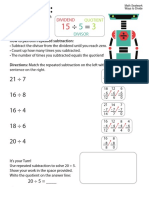 Math SW - Repeated Subtraction