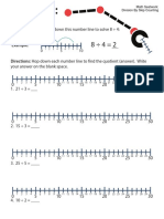 Math SW 1 - Division by Skip Counting