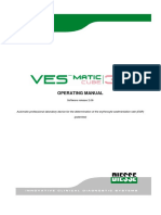 Operating Manual Ves-Matic Cube 30 2.06 Rev 1.02