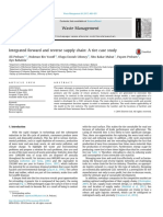 Integrated forward and reverse supply chain model for tire industry