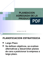 planeación agregada