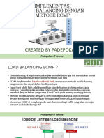 Implementasi Load Balancing Dengan Metode ECMP