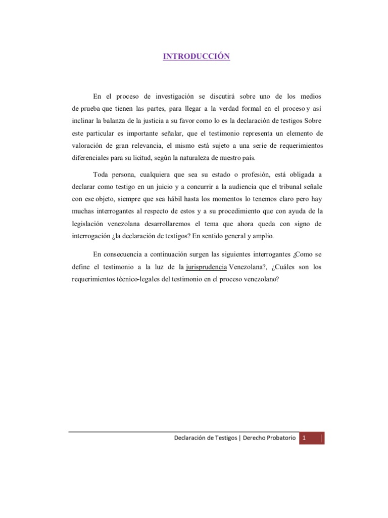 Ideas de textos para hacer la gran pregunta a los testigos