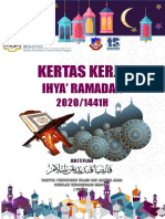 Kertas Kerja Ihya Ramadan Skema 2020