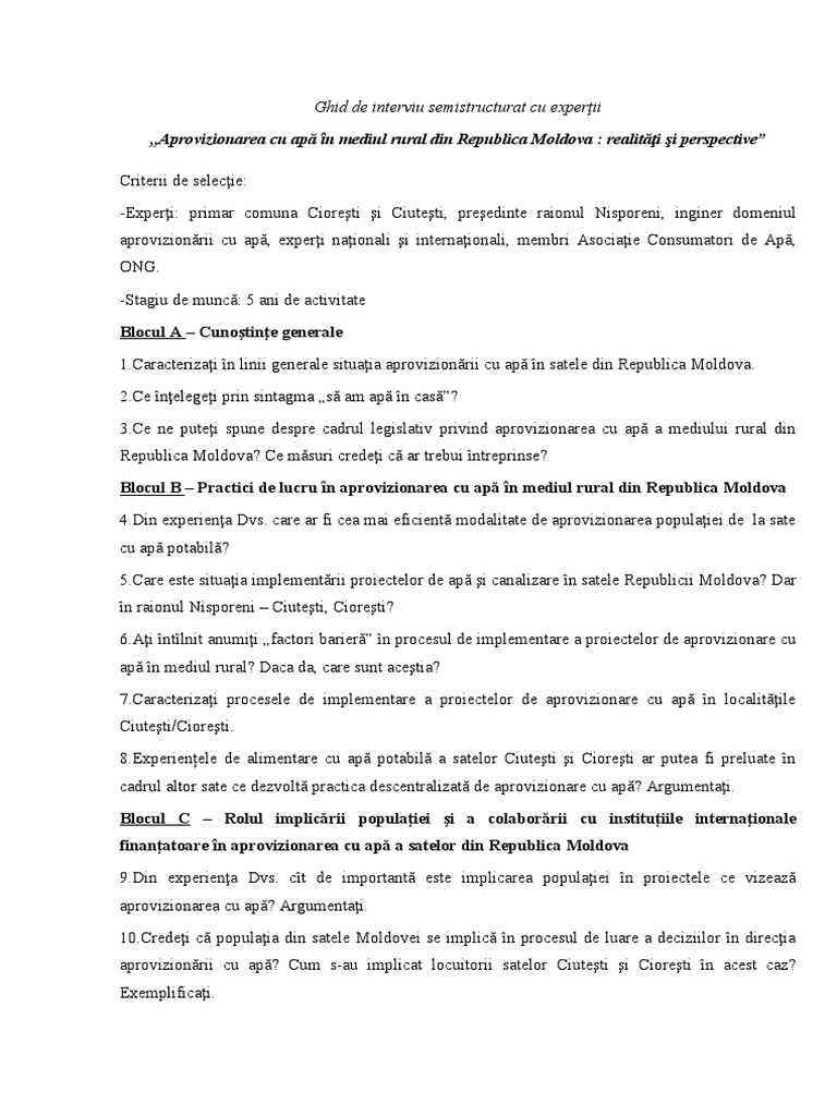 GH de Interviu | PDF