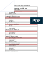 Jadwal Petugas Kegiatan Ramadhan