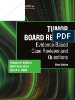 Tumor Board Review Evidence Based Case Reviews and Questions