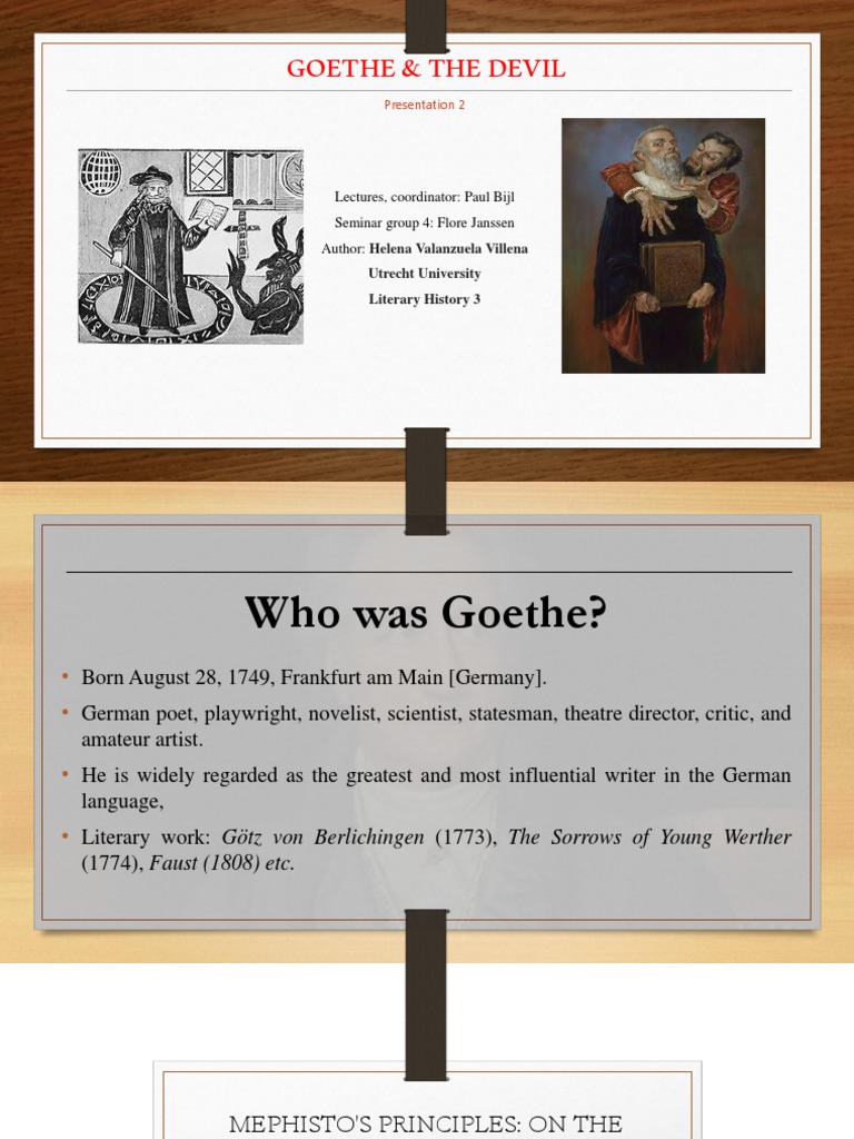 Goethe's Faust: Satire on Enlightenment | PDF | Faust | Johann Wolfgang ...